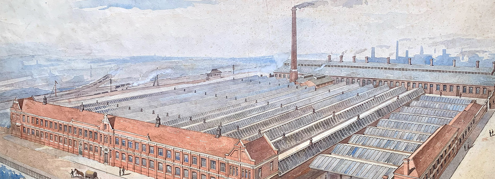 Architectural Drawings and Watercolours available to buy online by request.