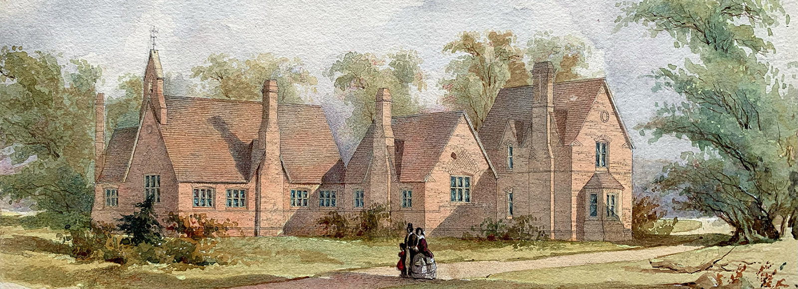 Architectural Drawings and Watercolours available to buy online by request.