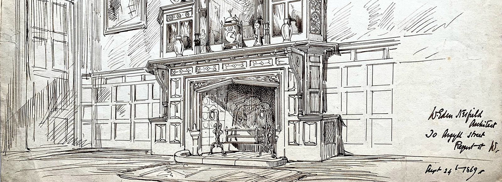 Architectural Drawings and Watercolours available to buy online by request.
